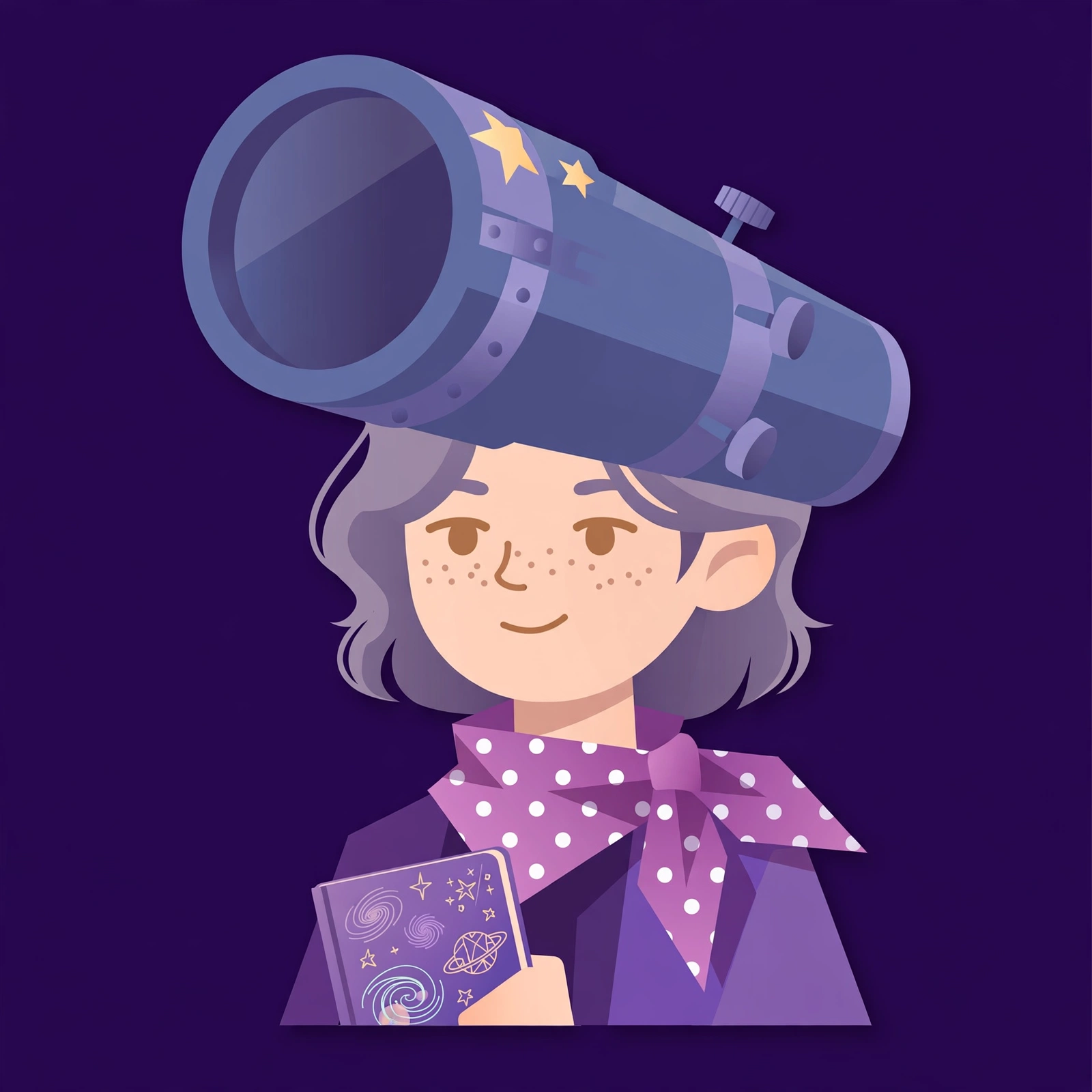 Portrait of Astrid Astronomer