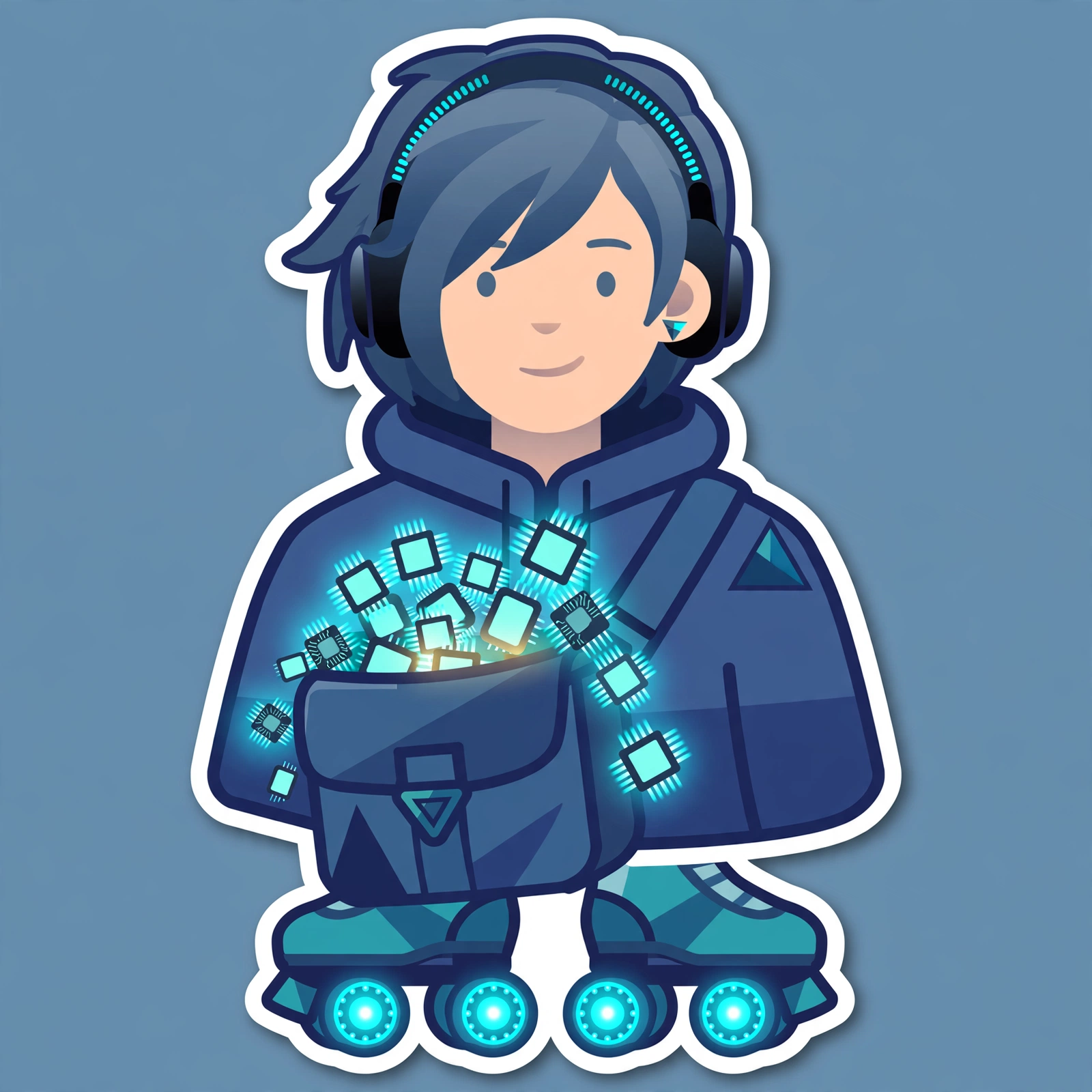 Portrait of Cache Courier