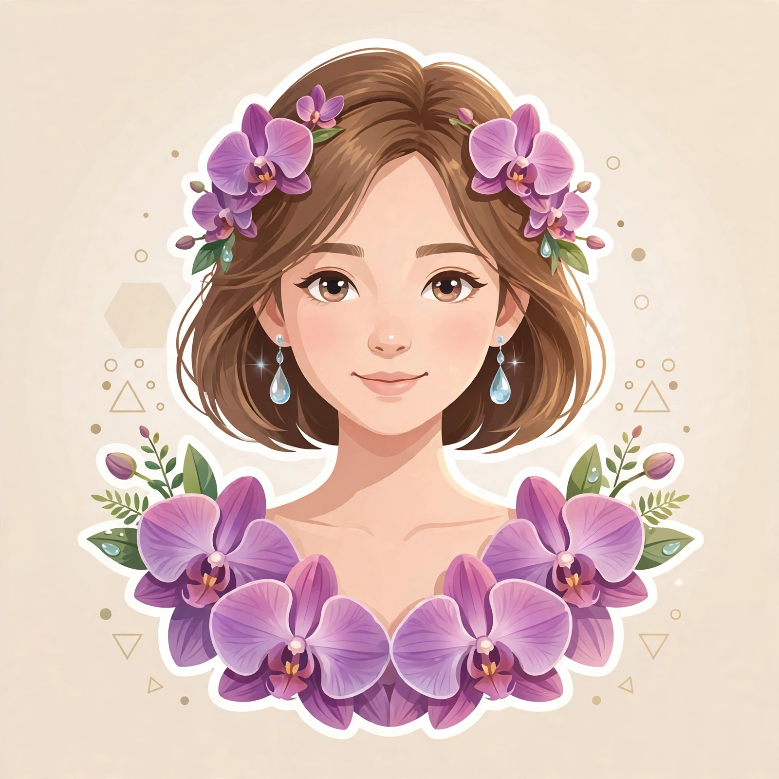 Portrait of Odette Orchid