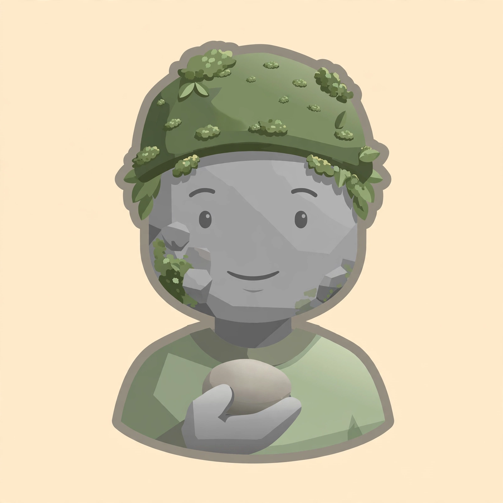 Portrait of Pebble Poet