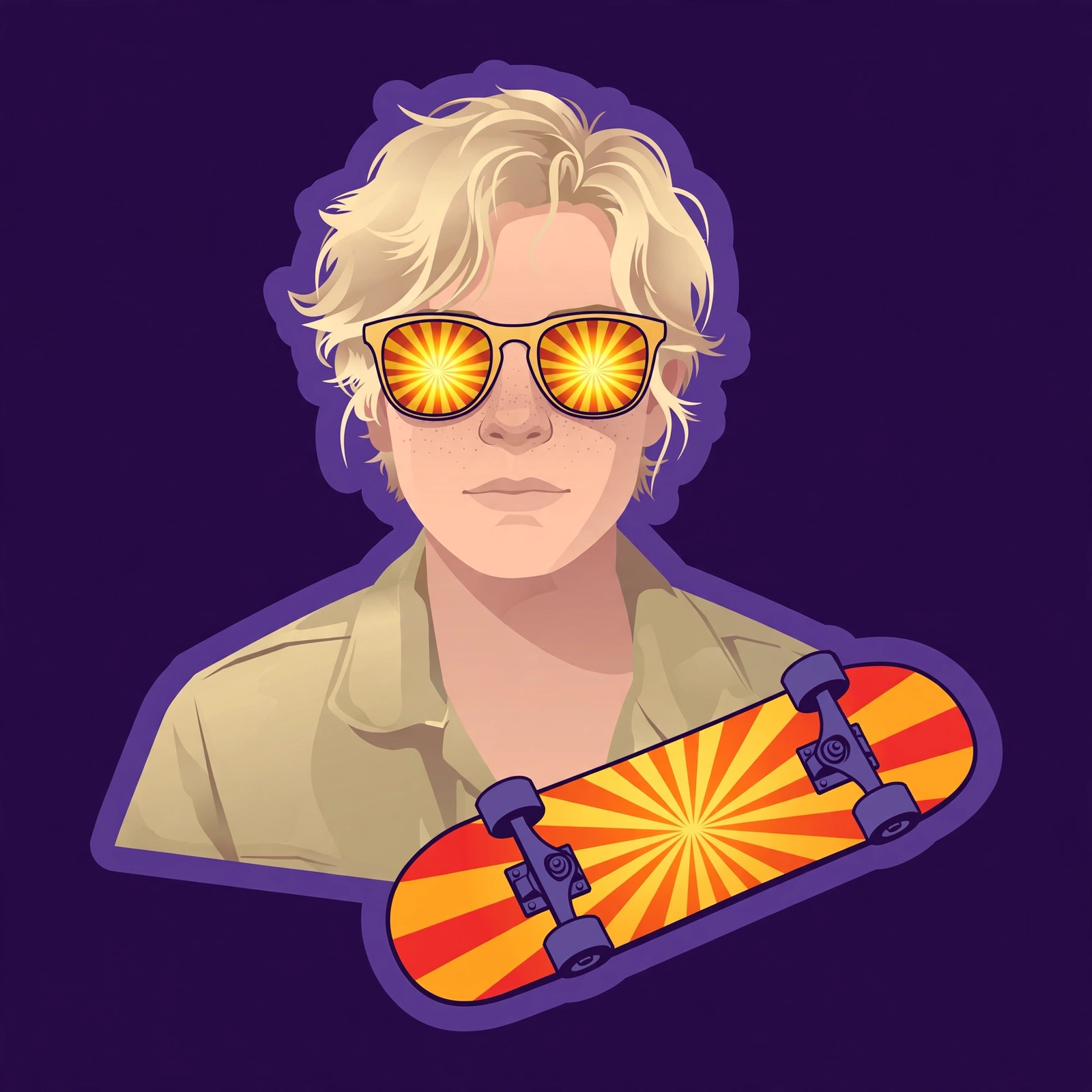 Portrait of Solar Surfer