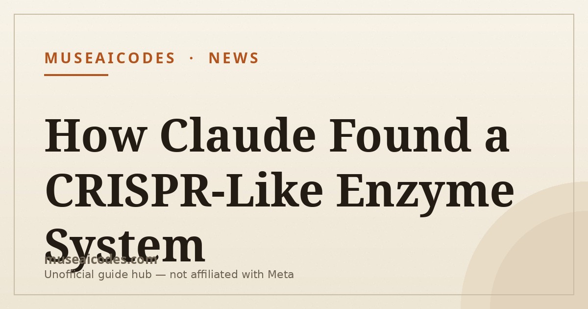 Editorial cover card for the guide on Claude's ART enzyme system discovery